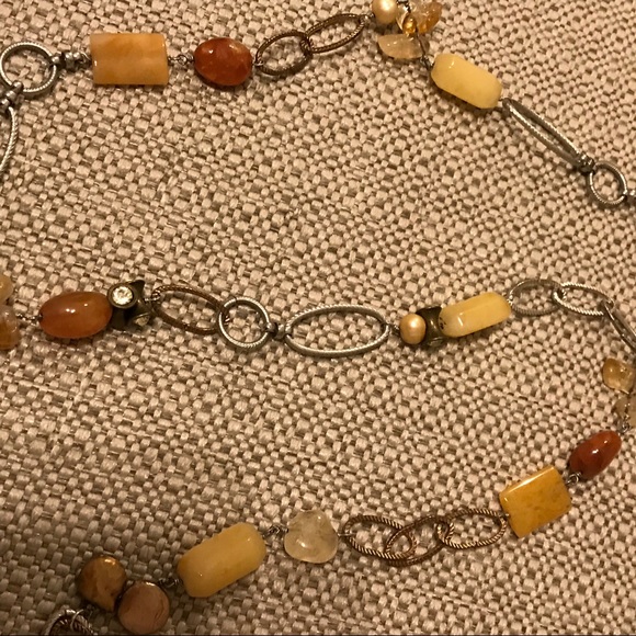 Glass beaded necklace - Picture 2 of 2
